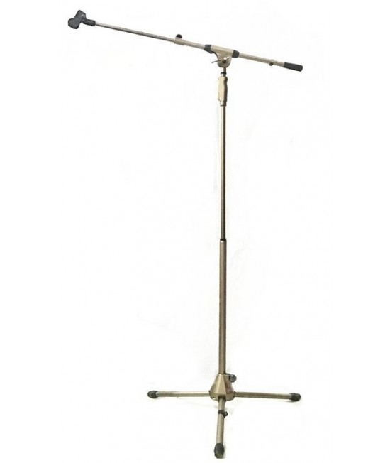 全金屬手壓 升降式 加厚型 microphone stand 金色咪架 全金屬手壓 升降式 加厚型 microphone stand 金色咪架